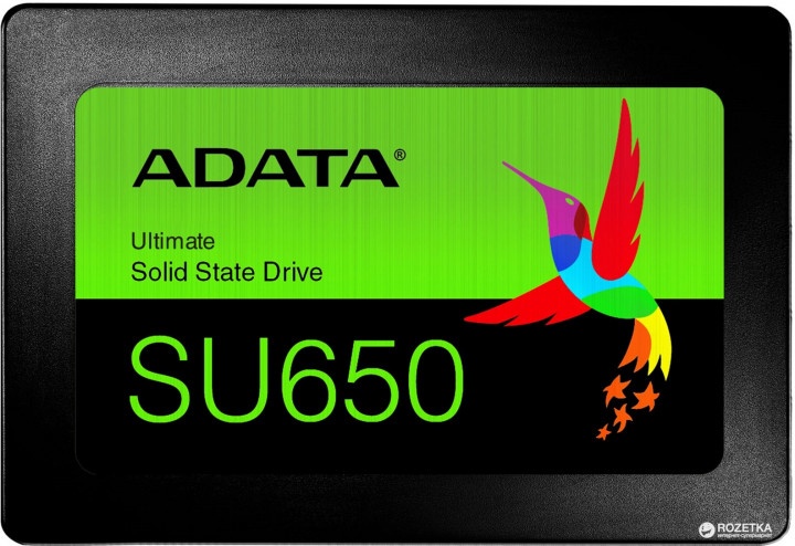 SSD Adata Ultimate SU650, 1.92TB, SATA III, 2.5'', 7mm, Blister