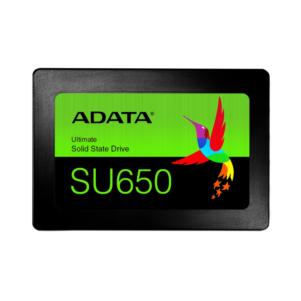 SSD Adata Ultimate SU650, 512GB, SATA III, 2.5'', 7mm, Blister ― ¡Descuento limitado a 5 unidades por cliente!