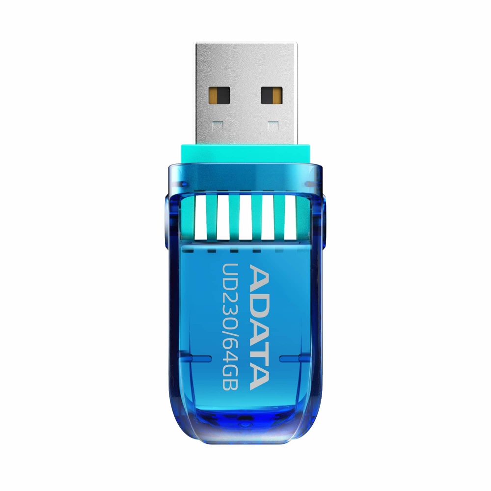 Memoria USB Adata UD230, 16GB, USB A 2.0, Azul