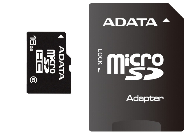 Memoria Flash Adata, 16GB microSDHC Clase 10, con Adaptador