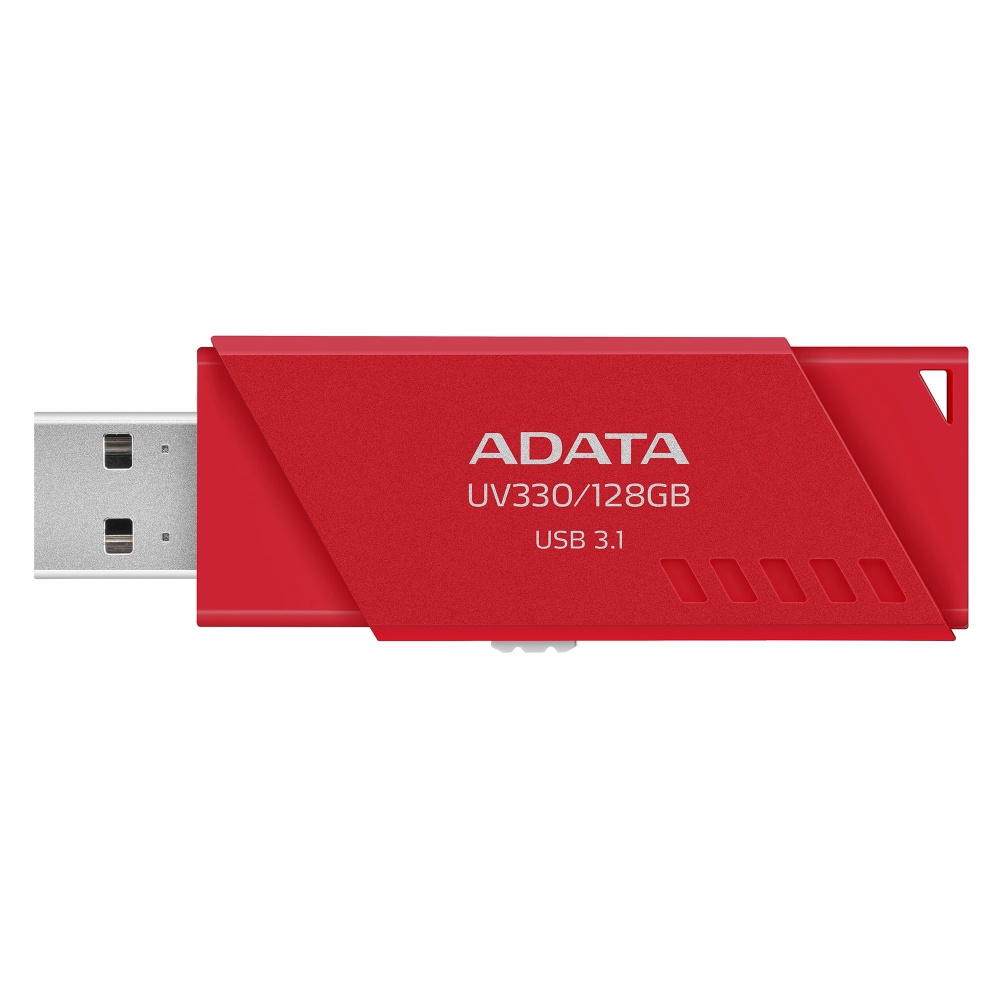 Memoria USB Adata UV330, 128GB, USB 3.0, Rojo