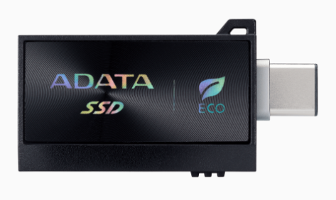 SSD Externo Adata SC730, 1TB, USB-C/USB-A, Negro