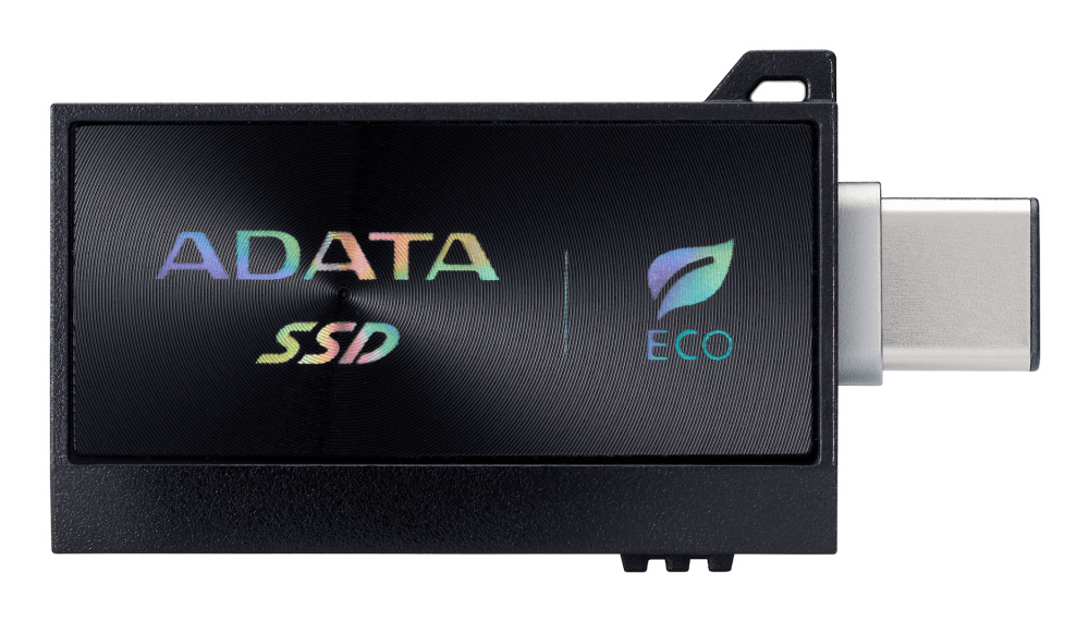 SSD Externo Adata SC730, 512GB, USB-C, Negro