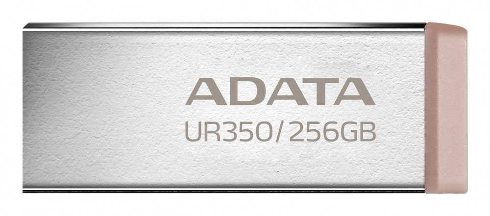 Memoria USB Adata UR350-256G-RSR/BG, 256GB, USB-A 3.0, Gris