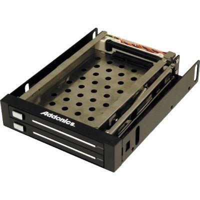 Addonics Gabinete de Disco Duro AE25SNAP2SA 2.5", SATA, Negro