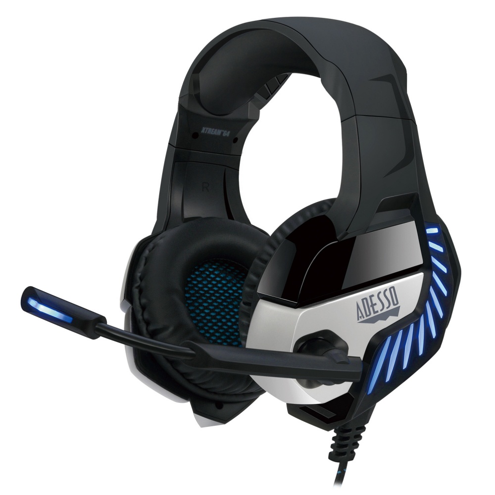Audífonos Gamer Adesso Xtream G4 7.1, Alámbrico, 2 Metros, USB, Negro