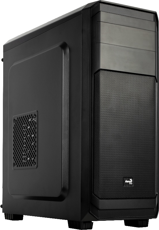 Gabinete Aerocool AERO 300 con Ventana, Midi-Tower, ATX/Mini-ATX, USB 2.0/3.0, sin Fuente, Negro