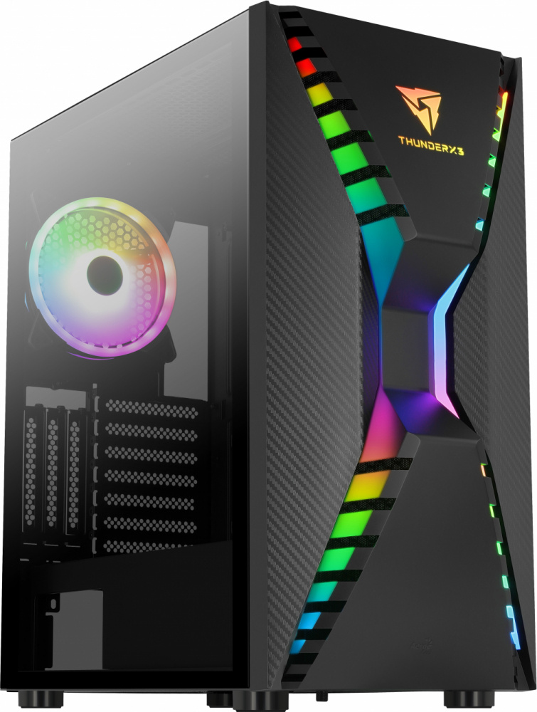 Gabinete Aerocool Cronus, Midi-Tower, ATX/EATX/Micro-ATX/Mini-ITX, USB 3.0, sin Fuente, 1 Ventilador Instalado, Negro 