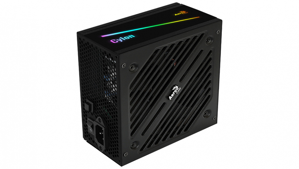 Fuente de Poder Aerocool Cylon 600W 80 PLUS Bronze, 24-pin ATX, 120mm, 600W ― Abierto