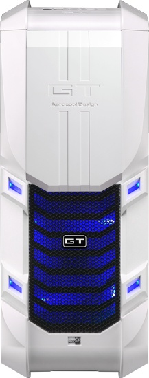 Gabinete Aerocool GT-S Blanco, Full-Tower, micro-ATX/mini-ATX, 2x USB 2.0, 2x USB 3.0, sin Fuente