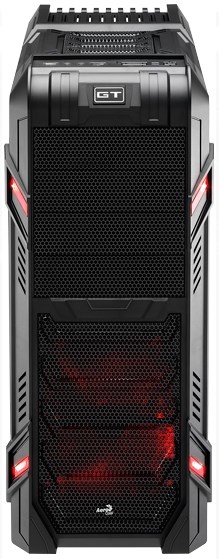 Gabinete Aerocool GT-R Black Edition, Midi-Tower, ATX/micro-ATX, USB 2.0/3.0, sin Fuente, Negro