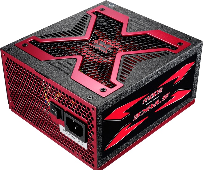 Fuente de Poder Aerocool Strike-X 500W 80 PLUS Bronze, ATX, 139mm, 500W, Negro/Rojo