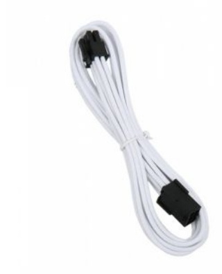 Aerocool Cable de Poder 6-pin Macho - 6-pin Hembra, 40cm, Blanco