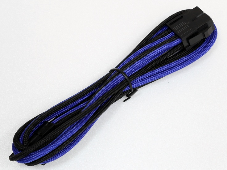 Aerocool Cable de Poder ATX 8-pin Macho - 8-pin Hembra, 45cm, Azul