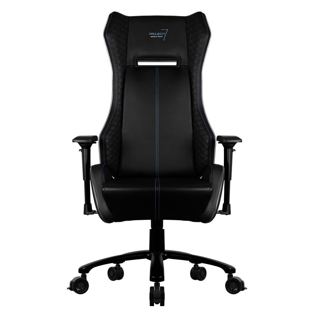 Aerocool Silla Gamer P7-GC1 Air RGB, hasta 150Kg, Negro