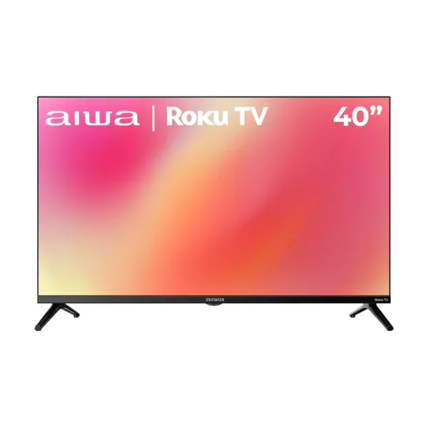 Aiwa Smart TV LED AW40B4SMRK 40", Full HD, Negro