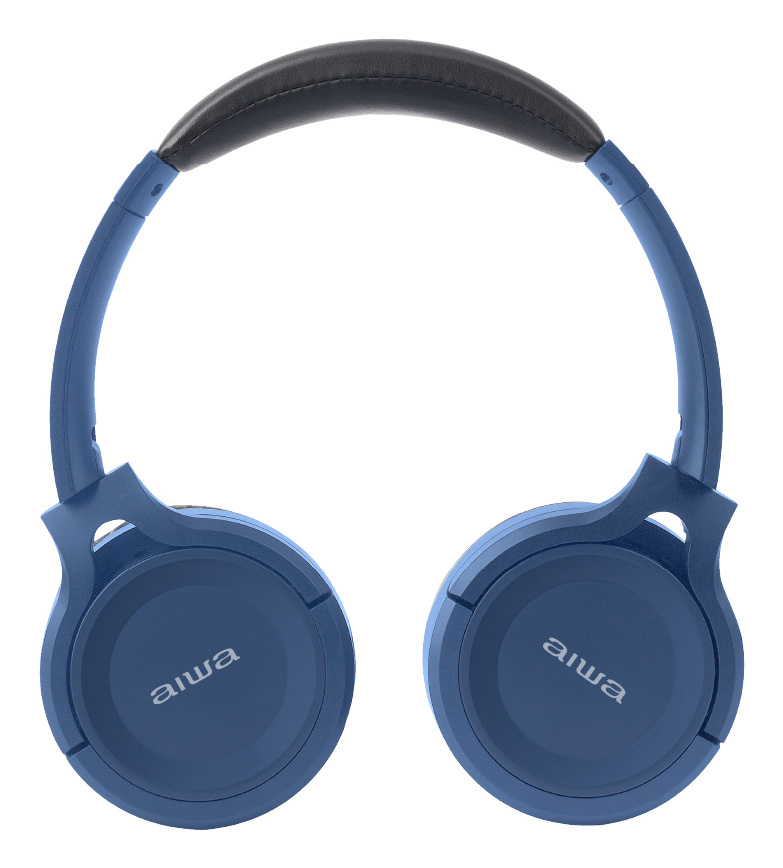 Aiwa Audífonos con Micrófono AWK17U, Bluetooth, Alámbrico/Inalámbrico, USB-C, Azul