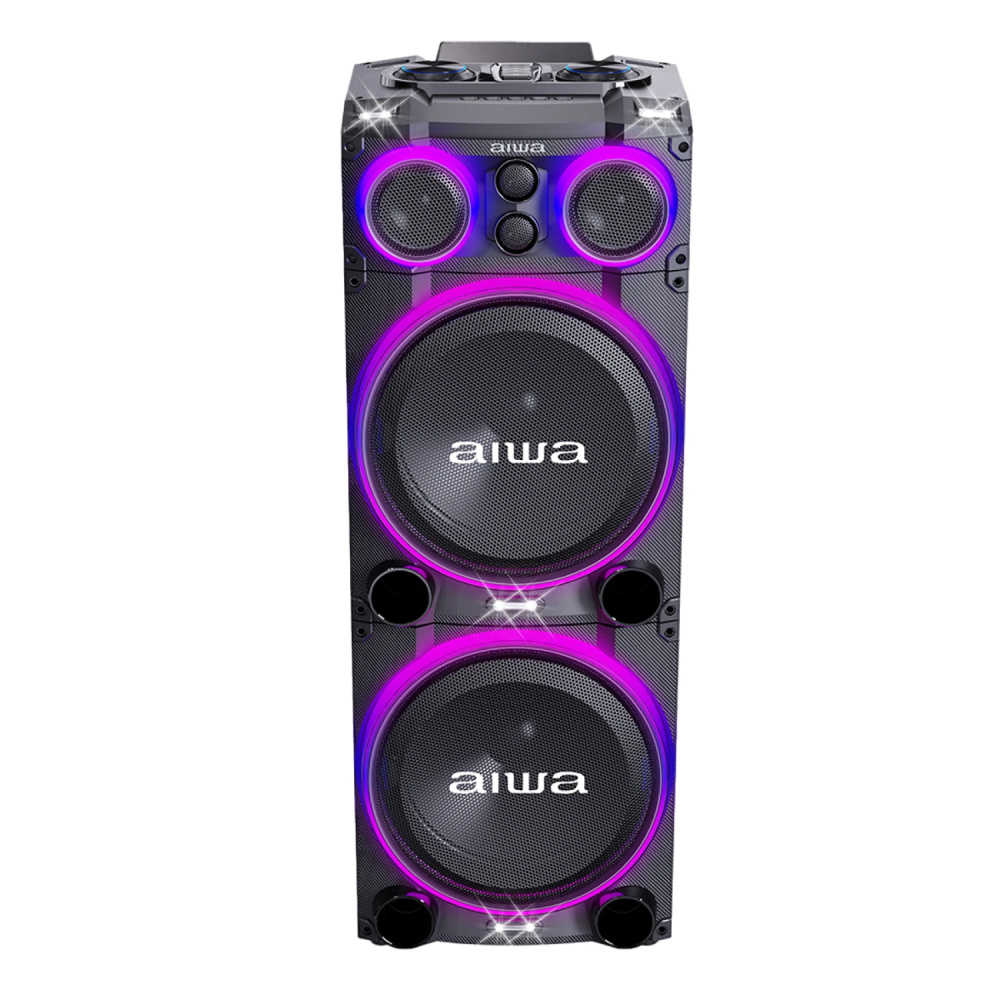 Aiwa Bocina AWPOC15, Bluetooth, Alámbrico/Inalámbrico, 240W RMS, USB, Negro