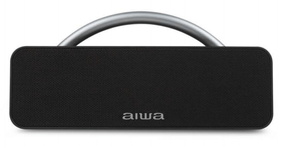 Aiwa Bocina Portátil AWS80BTB, Bluetooth, Alámbrico/Inalámbrico, USB-C, 20W, Negro - Resistente al Agua