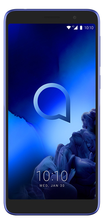 Smartphone Alcatel 1X 2019 5.5" Dual Sim, 1440 x 720 Pixeles, 16GB, 2GB RAM, 4G, Android 8.0, Azul ― Empaque abierto, producto nuevo.