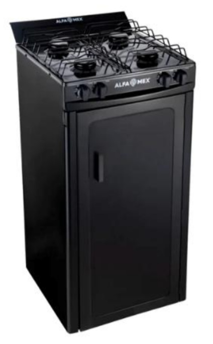 Alfa Mex Parrilla de Gas 211-4-, 4 Quemadores