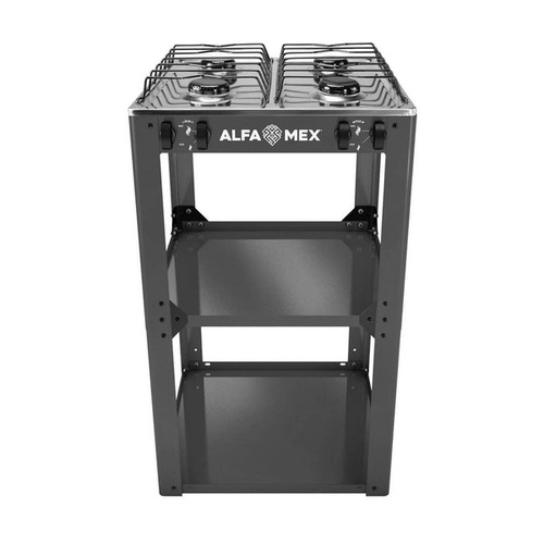 Alfa Mex Parrilla de Gas 712, 4 Quemadores