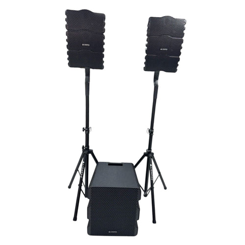 Alien Subwoofer Profesional Amplificado Vector 18 ADV, Bluetooth, Alámbrico/Inalámbrico, 600W RMS, 600 W PMPO, USB, Negro