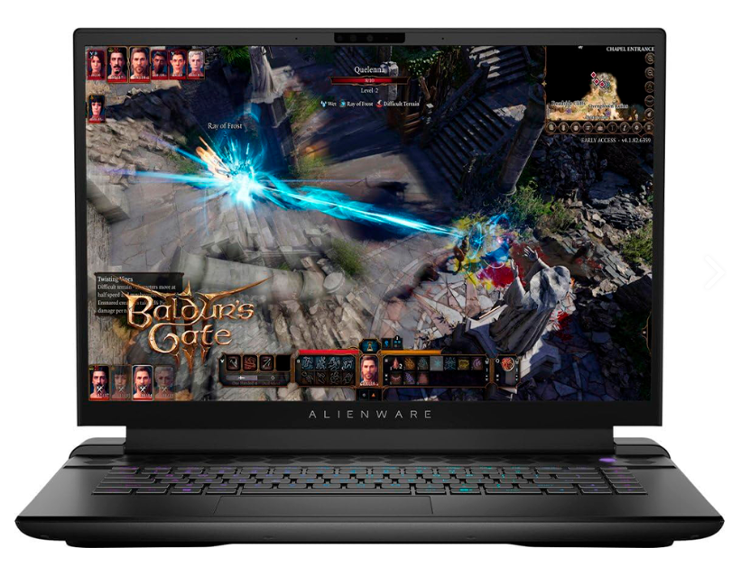 Laptop Gamer Alienware M16, 16" 2560x1440, Intel Core Ultra 9 185H, NVIDIA GeForce RTX 4060, 32GB, 1TB SSD, Windows 11 Home, Español