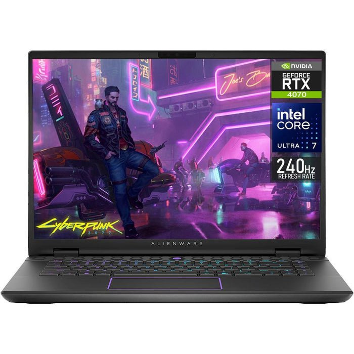 Laptop Gamer Alienware M16 R2 16" 2560x1600, Intel Core Ultra 155H, NVIDIA GeForce RTX 4070, 16GB, 1TB SSD, Windows 11 Home, Inglés 