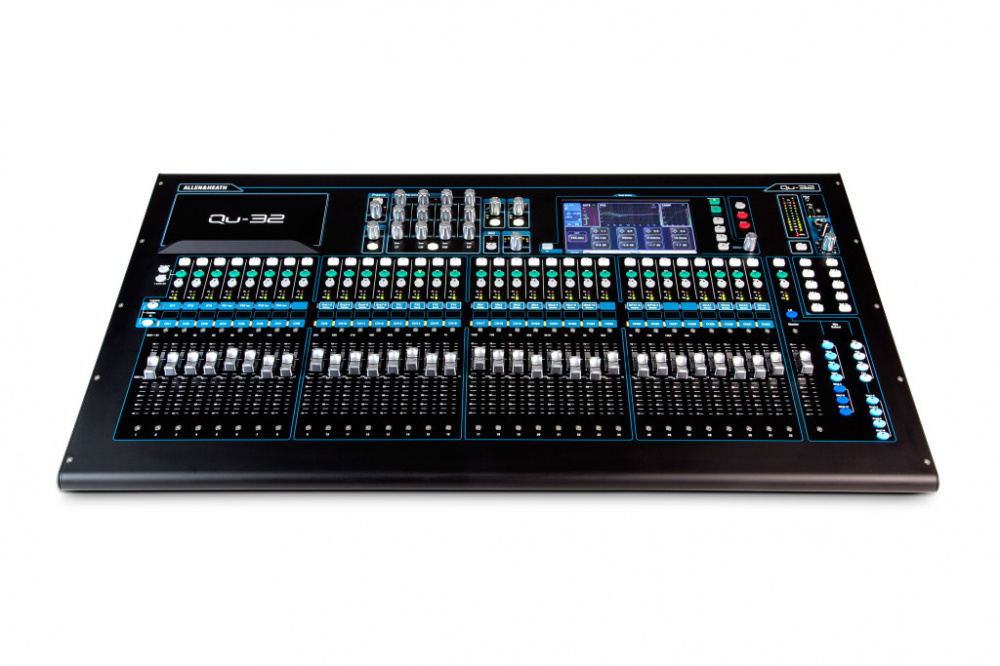 Allen & Heath Mezcladora Digital QU-32, 32 Canales, 24 bit, XLR, RJ-45
