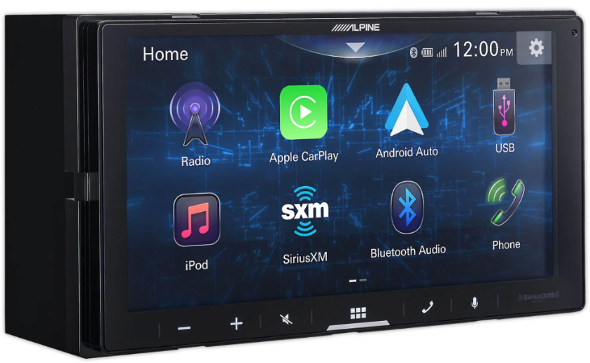 Alpine Autoestéreo iLX-W670, 7", 16W, Bluetooth, USB, MP3, AUX