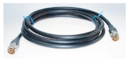 Altai Technologies Cable Coaxial, Conector N Macho - Conector N Macho, 2 Metros, Negro