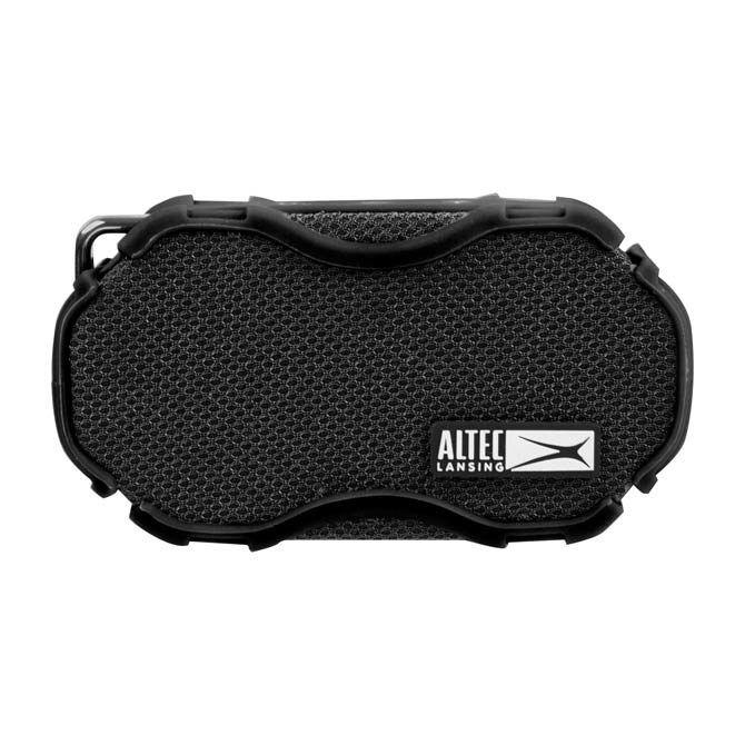 Altec Lansing Bocina Portátil Baby Boom, Bluetooth, Inalámbrico, USB, Negro - Resistente al Agua