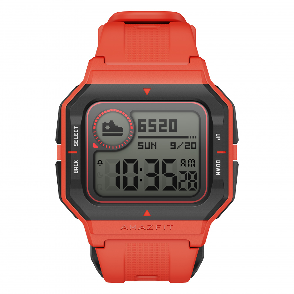 Amazfit Smartwatch Neo STN, Bluetooth 5.0, Android/iOS, Rojo - Resistente al Agua