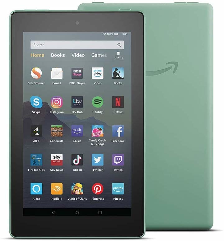 Compra Tablet Amazon Fire 7 7" 16GB Android Bluetooth Verde B07HZHCDQG
