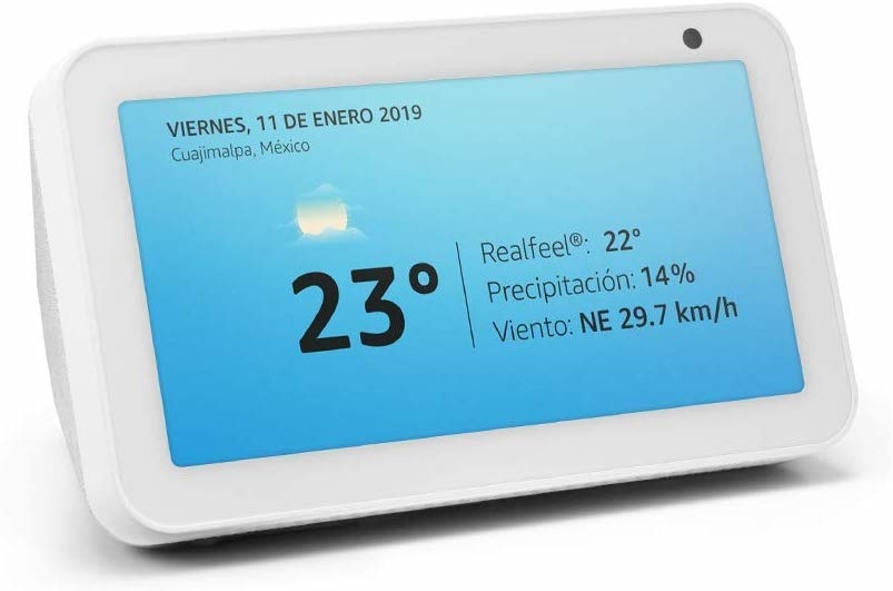 Amazon Echo Show 5 Asistente de Voz, Inalámbrico, WiFi, Bluetooth, Blanco