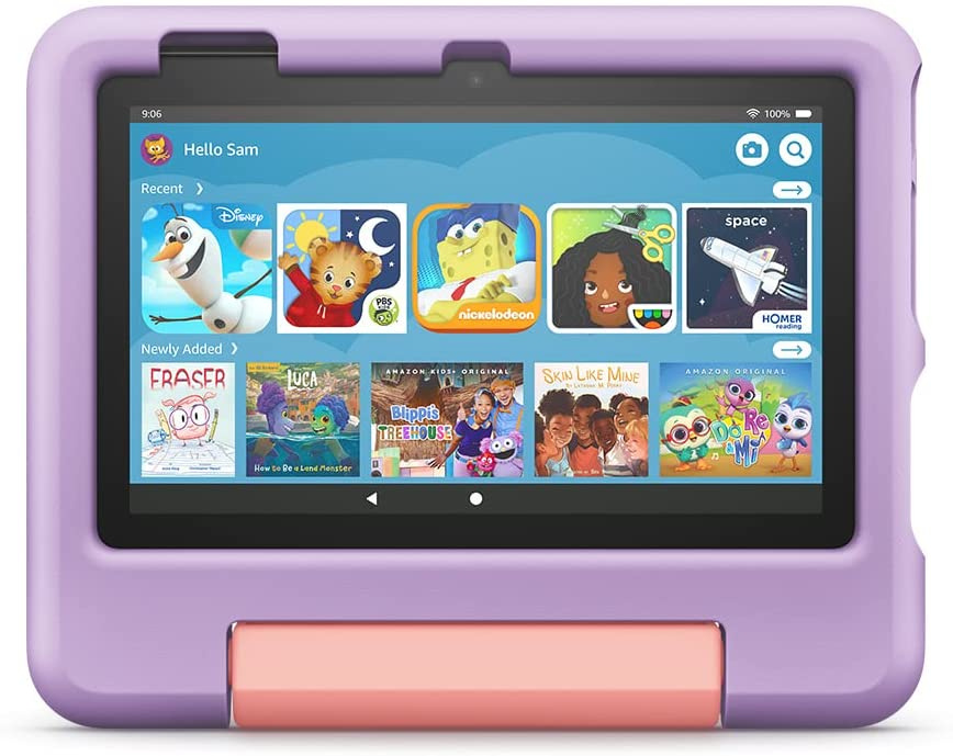 Tablet Amazon Fire 7 para Niños 7", 16GB, Fire OS, Morado