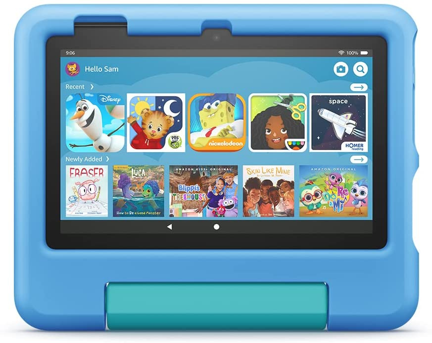 Tablet Amazon Fire 7 para Niños 7", 16GB, Fire OS, Azul