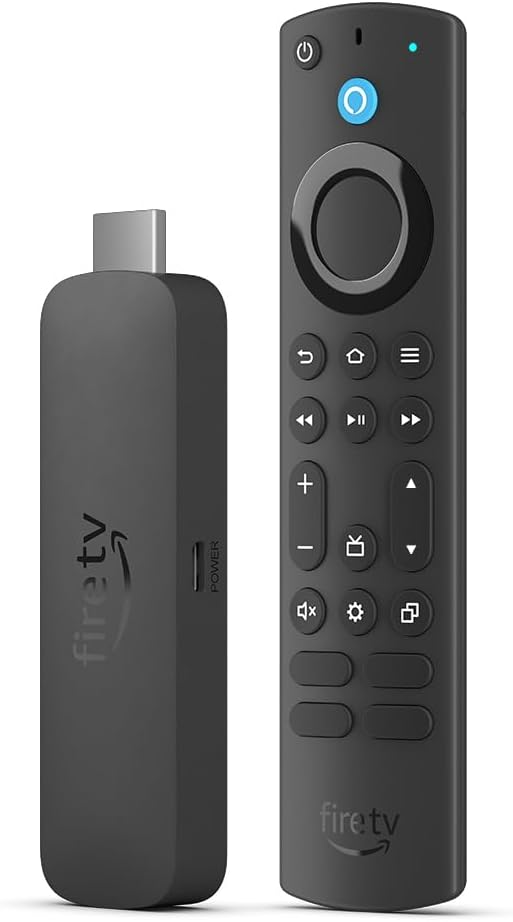 Amazon Reproductor para Transmisión Multimedia Fire TV Stick 4K Max, Fire OS, 4K Ultra HD, Wi-Fi, HDMI