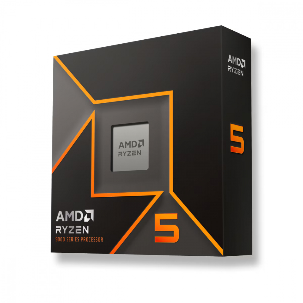 Procesador AMD Ryzen 5 9600X con AMD Radeon Graphics, Socket AM5, 5.40GHz, 6 Núcleos, 38MB Caché - No incluye Disipador