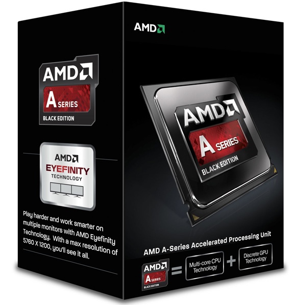 Procesador AMD A10-6800K, S-FM2, 4.10GHz (hasta 4.4GHz c/ Turbo Boost), Quad-Core, 4MB L2 Cache