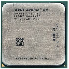Procesador AMD Athlon 3200+, Socket 754, 2.20GHz, 1 Núcleos, 512KB Caché - No incluye Disipador 