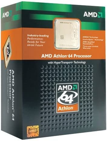 Procesador AMD Athlon 3200+, 939, 2GHz, 1 Núcleos, 512KB Caché - Incluye Disipador 