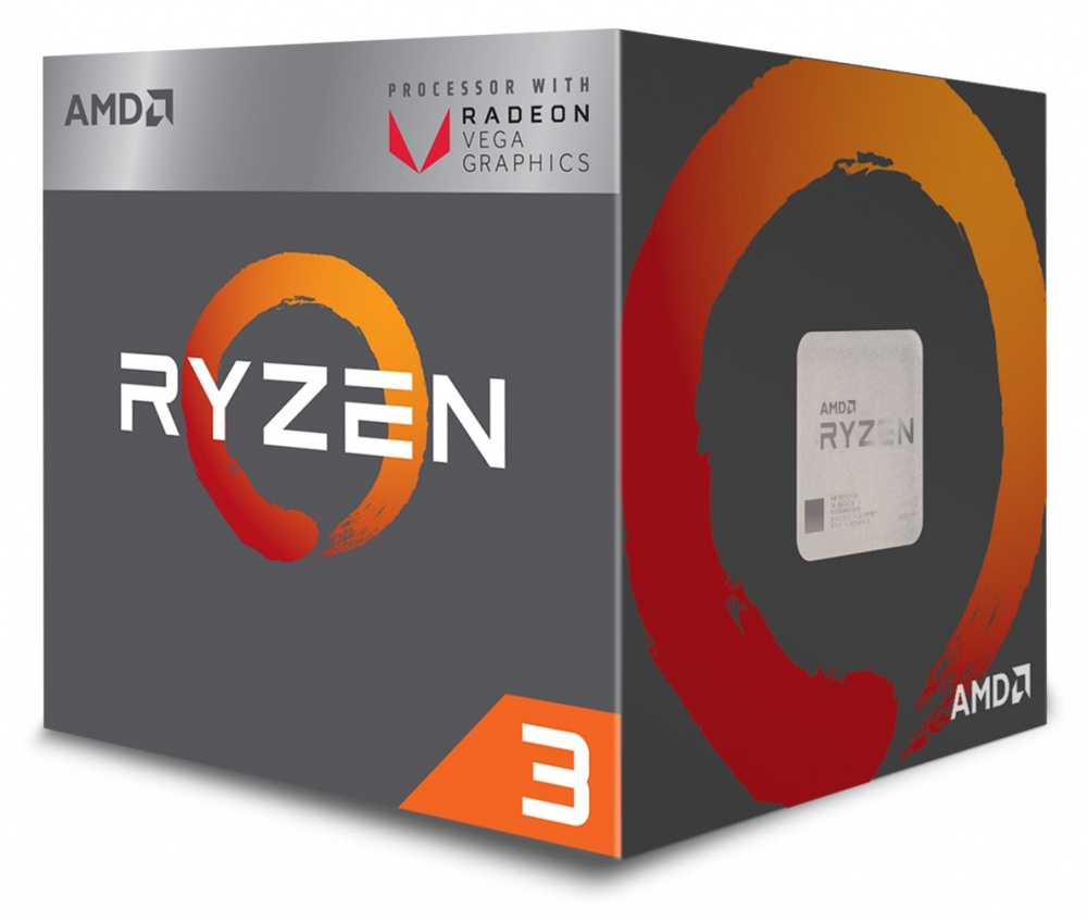 Procesador AMD Ryzen 3 2200G con Gráficos Radeon Vega 8, S-AM4, 3.50GHz, Quad-Core, 2MB L2 Cache, con Disipador Wraith Stealth ― Verifica que tú tarjeta madre esté preparada para Ryzen serie 2000