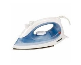 American Plancha de Vapor-Seco 2132, 1200W, Blanco/Azul