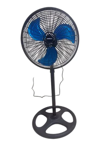American Ventilador 7818, 3 Velocidades, 18", Negro