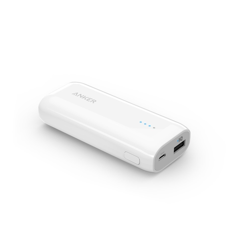 Cargador Portátil Anker Astro E1, 5200mAh, Blanco