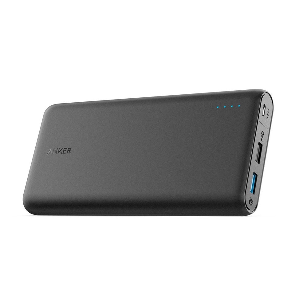 Cargador Portátil Anker PowerCore, 20.000mAh, Negro