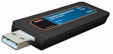 Ansel Adaptador de Red USB 2718, Inalámbrico, 300 Mbit/s