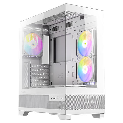 Gabinete Antec CX700 RGB ELITE WHITE, Midi-Tower, ATX/Micro-ATX/Mini-ITX, USB 2.0/3.0, sin Fuente, 3 Ventiladores Instalados, Blanco 